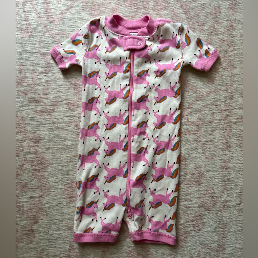 Hanna Andersson short zip sleeper